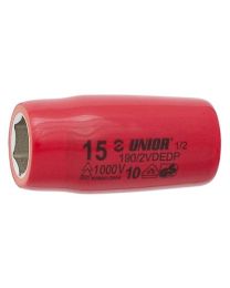 UNIOR - DOP 1/2" - 6-KANT - VDE - KORT